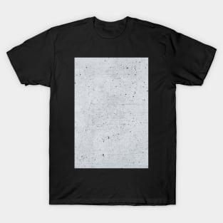 Grungy grey concrete wal T-Shirt